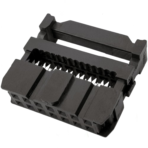 14Pin FRC Female Connector 2.54mm for 1.27mm Flat Ribbon Cable-srkelectronics.in.png