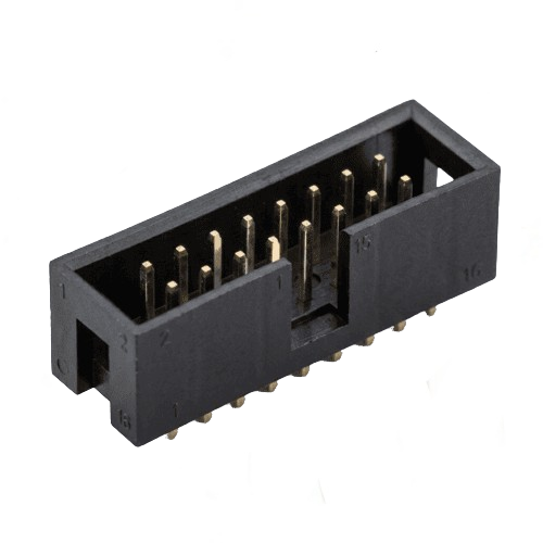 16Pin FRC Male Box Header Connector Straight 2.54mm-srkelectronics.in