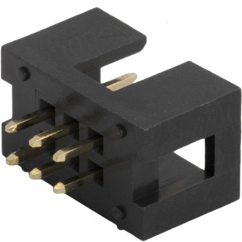 6Pin FRC Male Box Header Connector Straight 2.54mm-srkelectronics.in