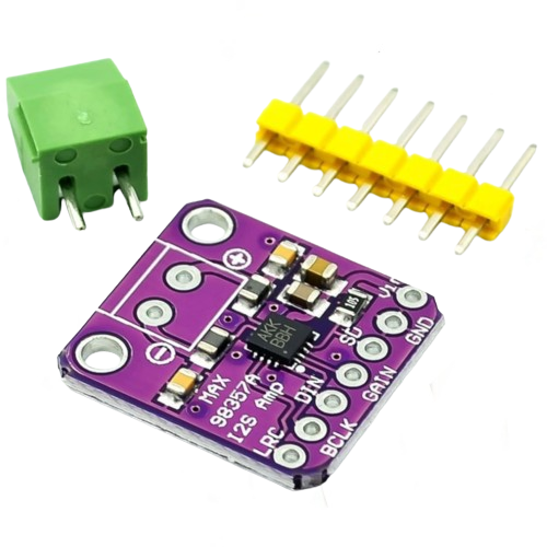 MAX98357 I2S 3W Class D Amplifier Interface Audio Decoder Module Filterless Board-srkelectronics.in.png