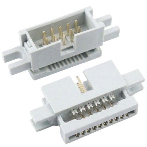 10Pin FRC Male Box Header Connector 2.54mm with Crimping Type for 1.27mm Flat Ribbon Cable-srkelectronics.in.png
