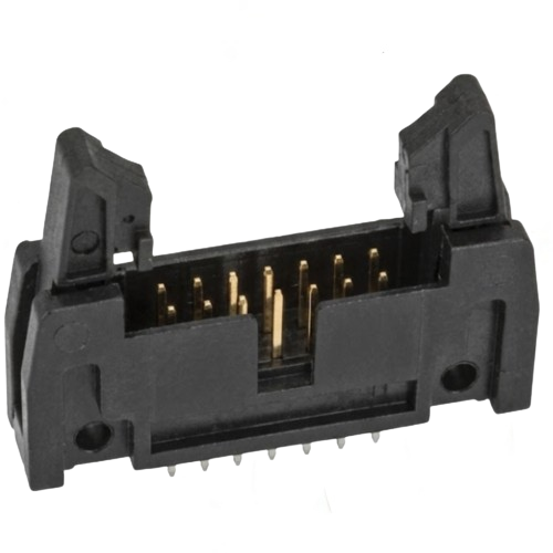 14Pin FRC Male Box Header Connector with Lock Straight 2.54mm-srkelectronics.in.png