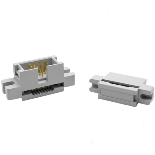 8Pin FRC Male Box Header Connector 2.54mm with Crimping Type for 1.27mm Flat Ribbon Cable-srkelectronics.in