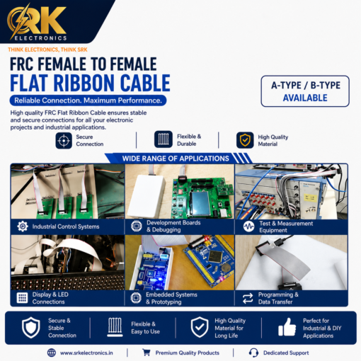 FRC Female To Female Flat Ribbon Cable-srkelectronics.in