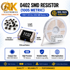 1/16W 11.3K Ohm 0402 SMD Resistor 1%