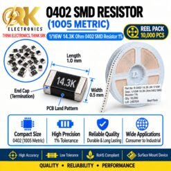 1/16W 14.3K Ohm 0402 SMD Resistor 1%