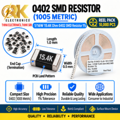 1/16W 15.4K Ohm 0402 SMD Resistor 1%