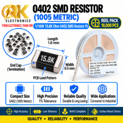 1/16W 15.8K Ohm 0402 SMD Resistor 1%