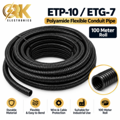ETP-10 ETG-7 Polyamide Flexible Conduit Pipe 100 Meter Roll