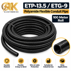 ETP-13.5 ETG-9 Polyamide Flexible Conduit Pipe 100 Meter Roll
