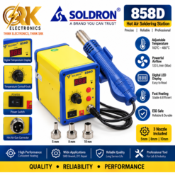 Soldron 858D Hot Air Soldering Station